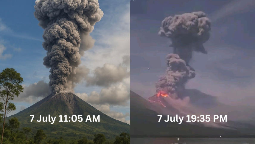 Indonesia's Mount Lewotobi Laki-Laki Erupts, Shoots 18 km Ash Column